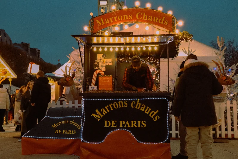 Affiche de Exposition de Georges Ratkoff sur le Marché de Noël : Un chaleureux hiver alsacien