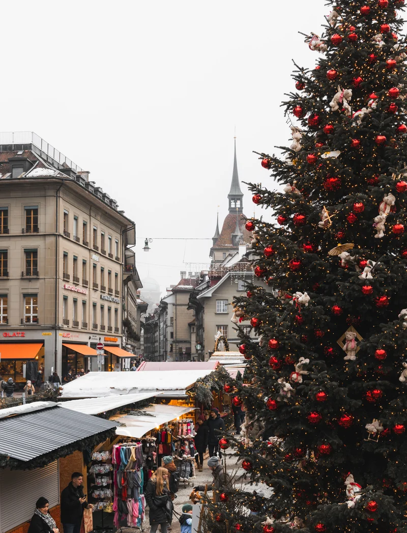 Affiche de Marché de Noël
