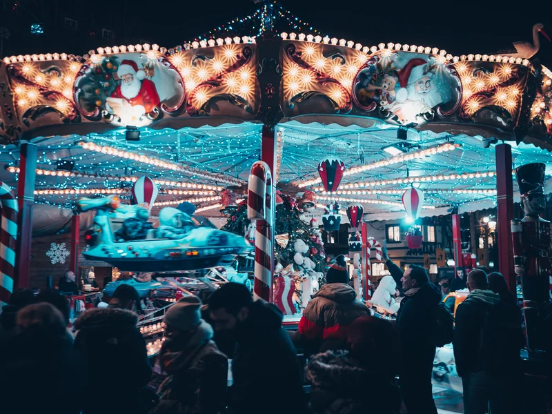 Affiche de Marché de Noël
