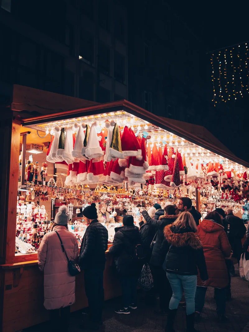 Affiche de Marché de Noël en Scène