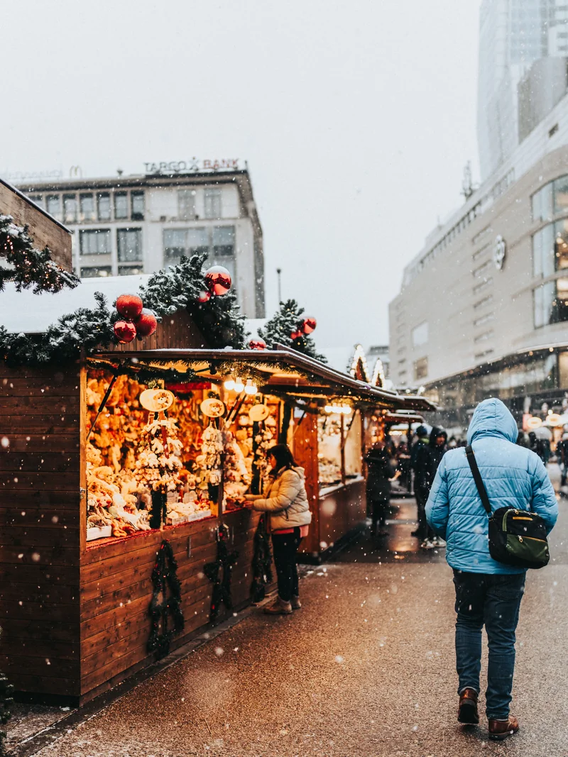 Affiche de Marché de Noël